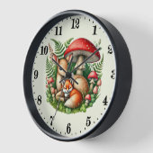 Horloge De mignons animaux mixtes (Angle)