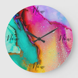 Horloge de Mindfulness avec l'arrière - plan