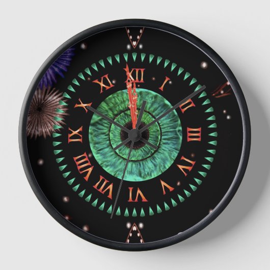 Horloge de minuit émeraude (Recto)