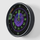 Horloge de minuit violette (Angle)