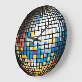 Horloge De Mirrorball Glitball (Angle)