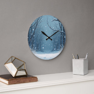 horloge de neige