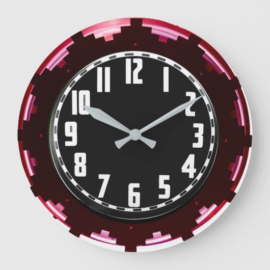Horloge de Neon Aztec 1930 (Recto)