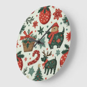 horloge de noël (Angle)
