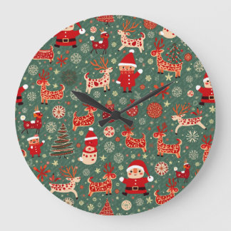 horloge de Noël