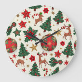 horloge de Noël (Recto)
