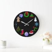 Horloge De Noël Festive Et Mignonne (Maison)