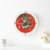 Horloge de Noël Scottish Terrier (Maison)