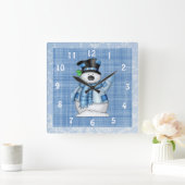 Horloge de Noël Snowman (Maison)