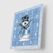Horloge de Noël Snowman (Angle)