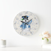 Horloge de Noël Snowman (Maison)