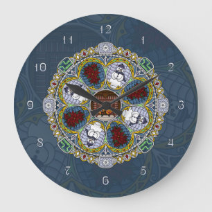 Horloge de Nouveau d'hiver