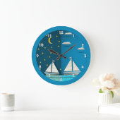 Horloge de nuit de jour de voilier (Maison)