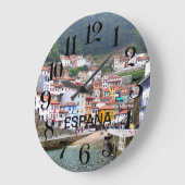 horloge de paroi de Cudillero dans Asturies, (Angle)