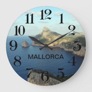 horloge de paroi Extrémité de Formentor en