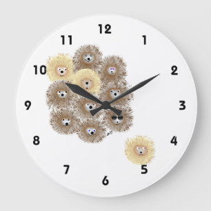 Horloge de partie de hérisson grande