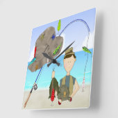 Horloge de pêche (Angle)