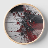 horloge de peinture aléatoire (Recto)