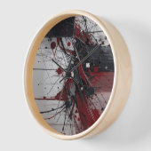 horloge de peinture aléatoire (Angle)