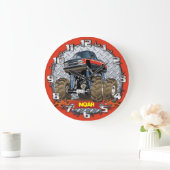 Horloge de pièce de garçons de Personalizable de (Maison)