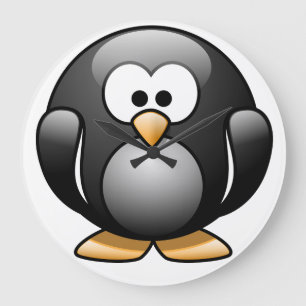 Horloge de pingouin