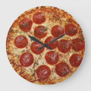 Horloge de pizza