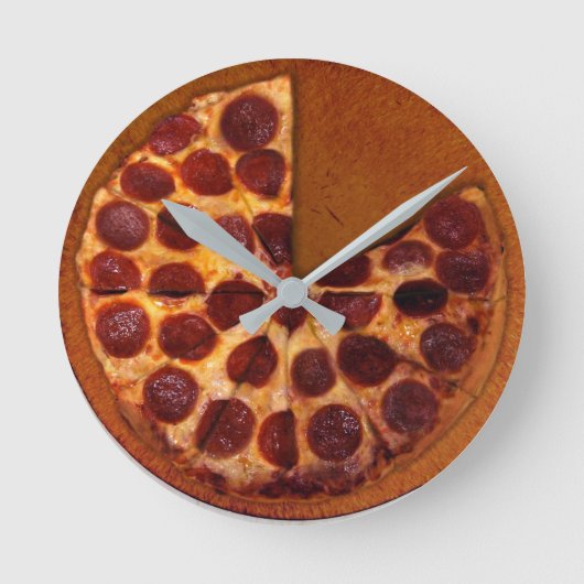 Horloge de pizza (Recto)