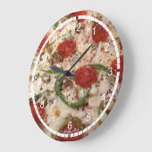 Horloge de pizza géniale (Angle)