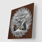 Horloge de planeur de lame scie sur mesure (Angle)