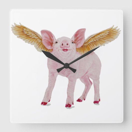 Horloge de porc de vol (Recto)