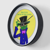 Horloge de productivité correcte de la grenouille (Angle)