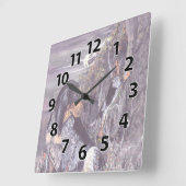 Horloge de rêveur de chiot de Coonhound de (Angle)