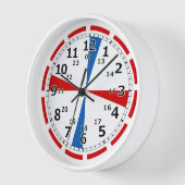 Horloge de salle radio maritime (Angle)