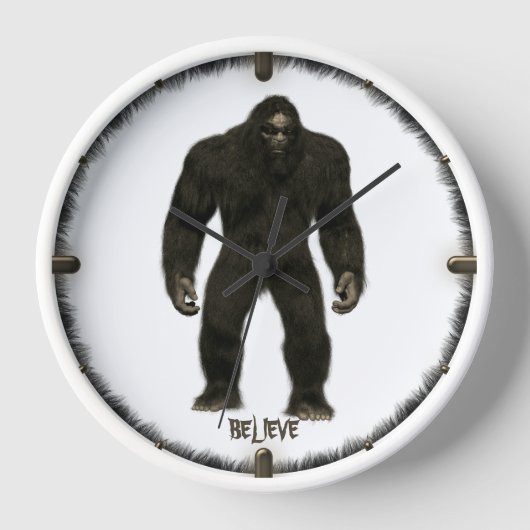 HORLOGE DE SASQUATCH BIGFOOT (Recto)