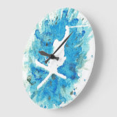 Horloge de saut de ski (Angle)