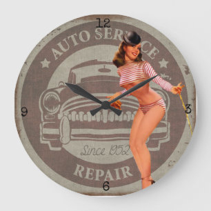 Horloge de service automatique vintage
