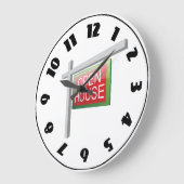 Horloge de signe de Chambre ouverte (Angle)