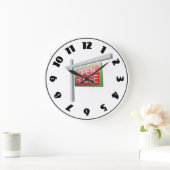 Horloge de signe de Chambre ouverte (Maison)