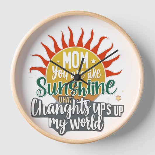 Horloge de soleil de maman (Recto)