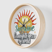 Horloge de soleil de maman (Angle)