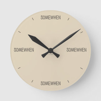 Horloge de Somewhen (dans toute couleur)