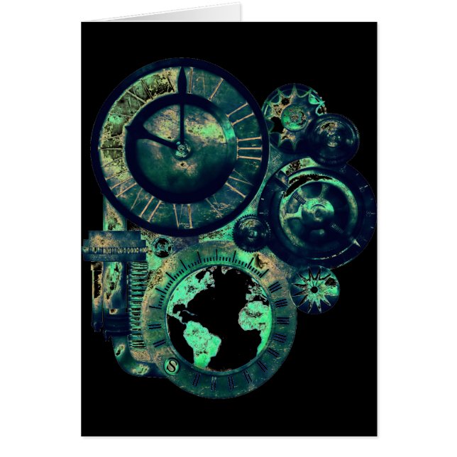 Horloge de Steampunk (Devant)