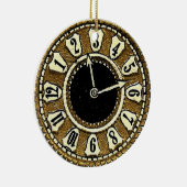 Horloge de style antique Heure de visage Ornement  (Droite)