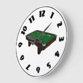 Horloge de table de billard (Angle)