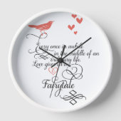 Horloge De temps en temps dans une vie ordinaire. (Recto)