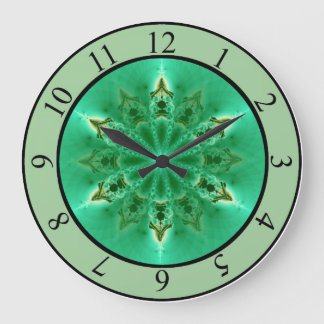 HORLOGE DE TEMPS FRACTAL CONCEPTION DE FLEURS FRAC