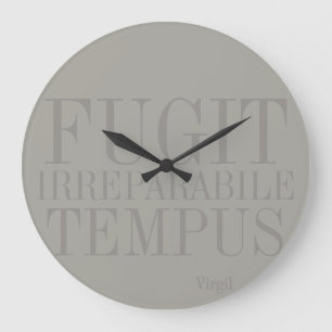 Horloge de Tempus de Fugit Irreparabile