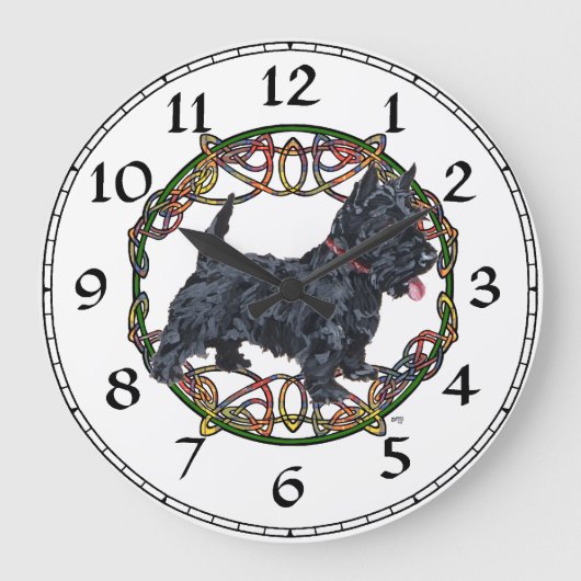 Horloge de Terrier d'écossais (Recto)