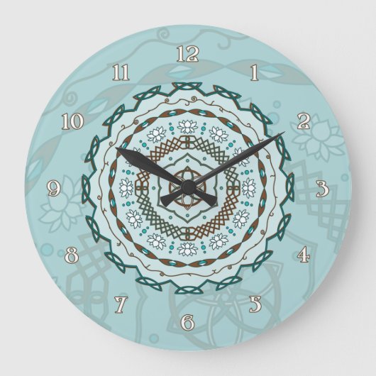 Horloge de tissage Lotus (Recto)