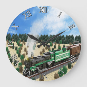 Horloge de train Green Mountain 4-8-2